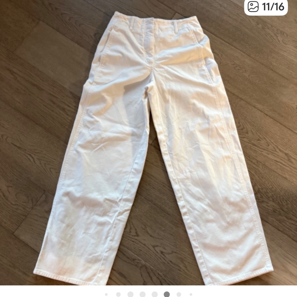 Aritzia Wilfred Free White Pants - Picture 10 of 13